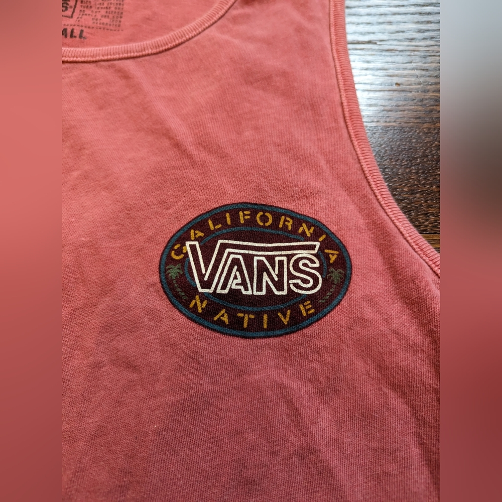 Vans "Washed Red" Tank Top